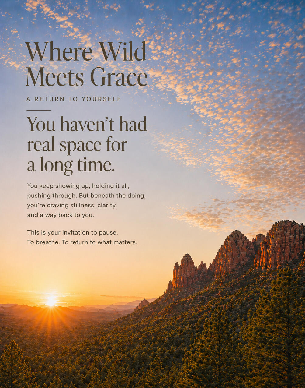 Where Wild Meets Grace Sedona